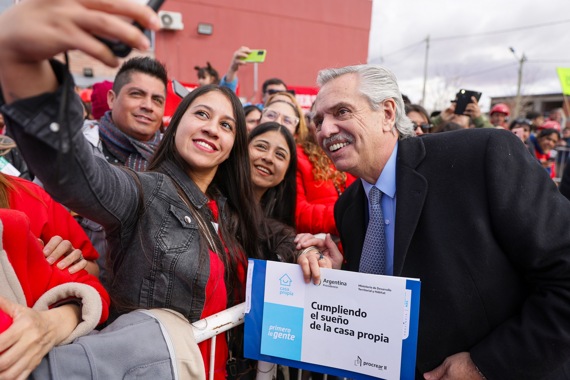 El presidente convocó a “preservar la paz y la tranquilidad social”