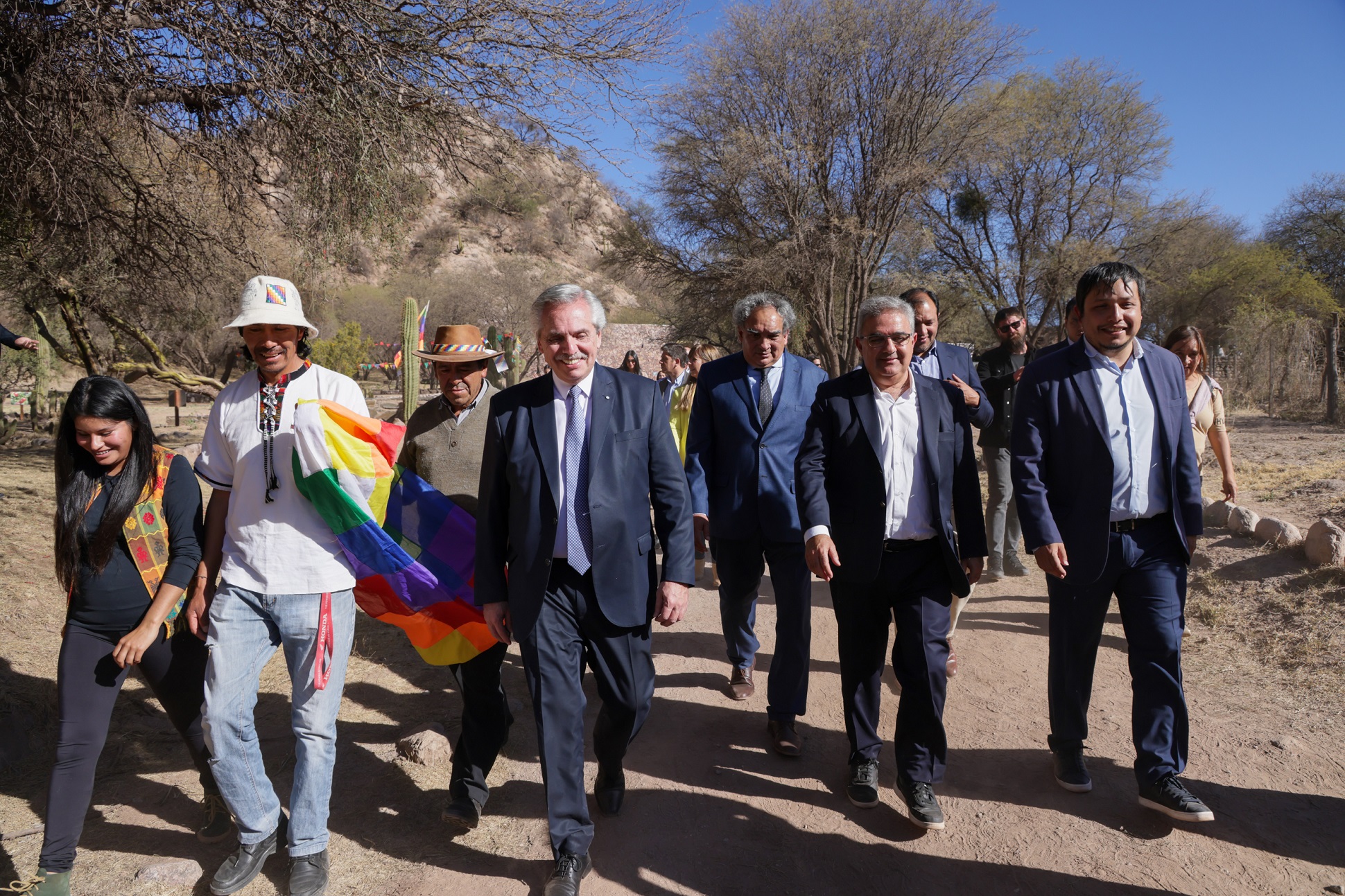 El presidente habilitó el proceso licitatorio de la presa Río Hondo – El Shincal