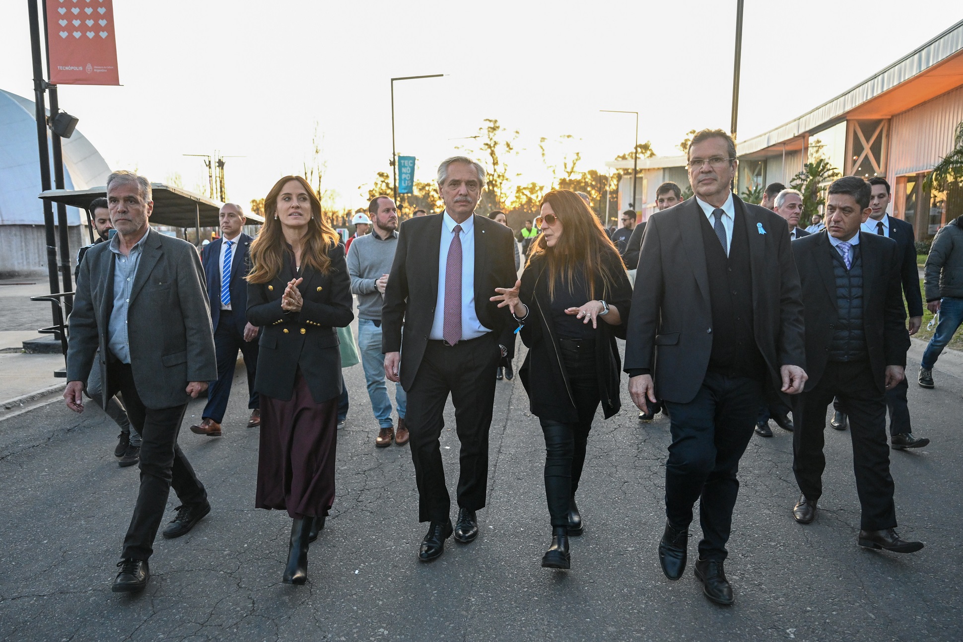 El presidente encabezó el cierre del Encuentro Federal de Orquestas Infantiles y Juveniles de Argentina en Tecnópolis