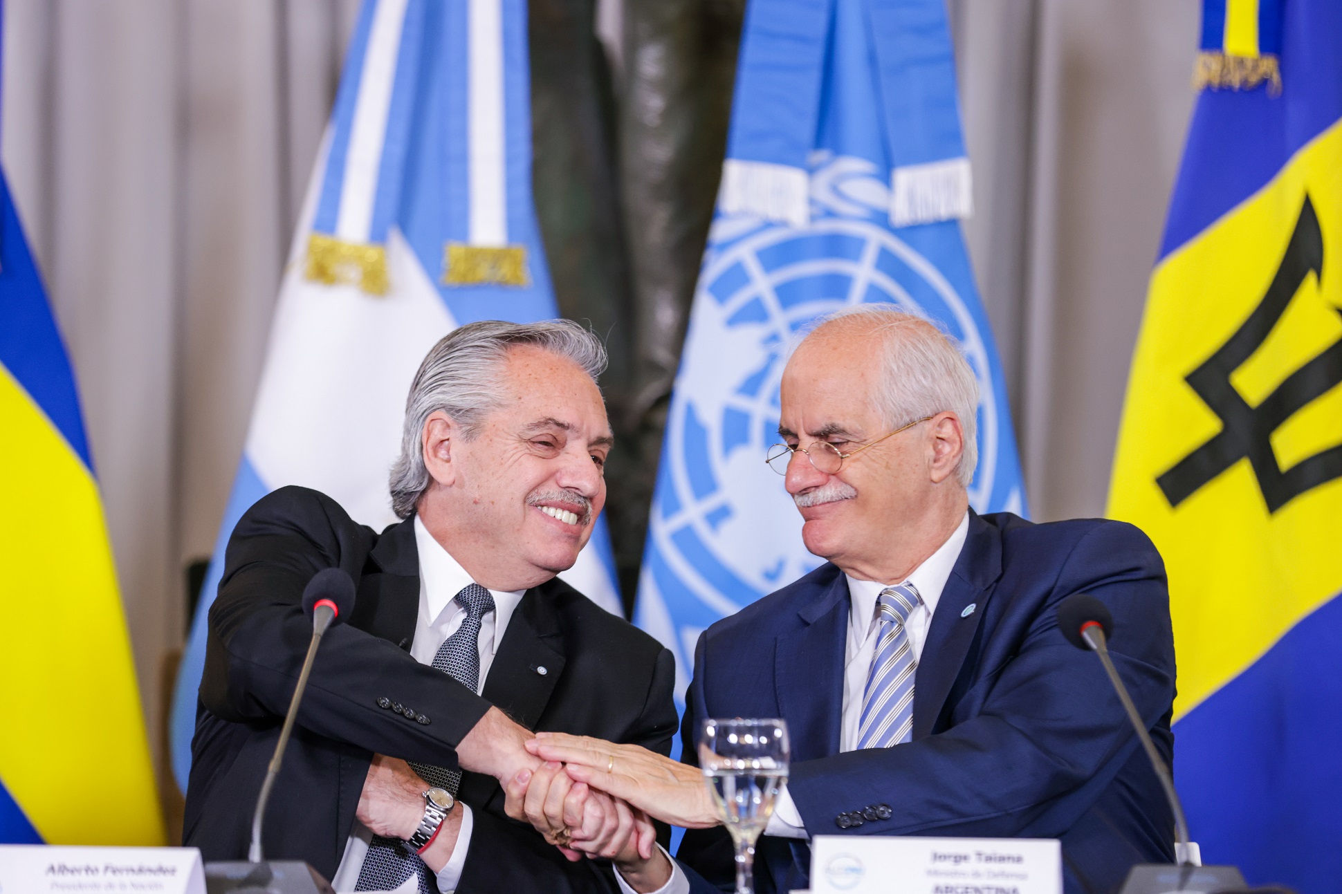 El presidente inauguró la lI Conferencia de América Latina y del Caribe sobre Operaciones de Paz de la ONU