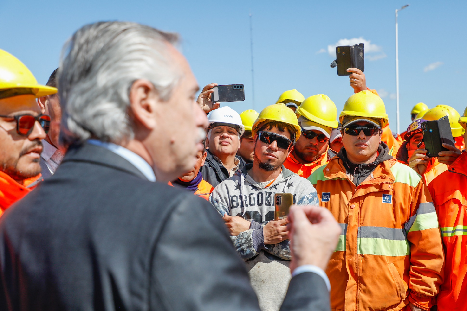 Alberto Fernández: “Somos el gobierno que en 4 años más obra pública hizo en la Argentina”