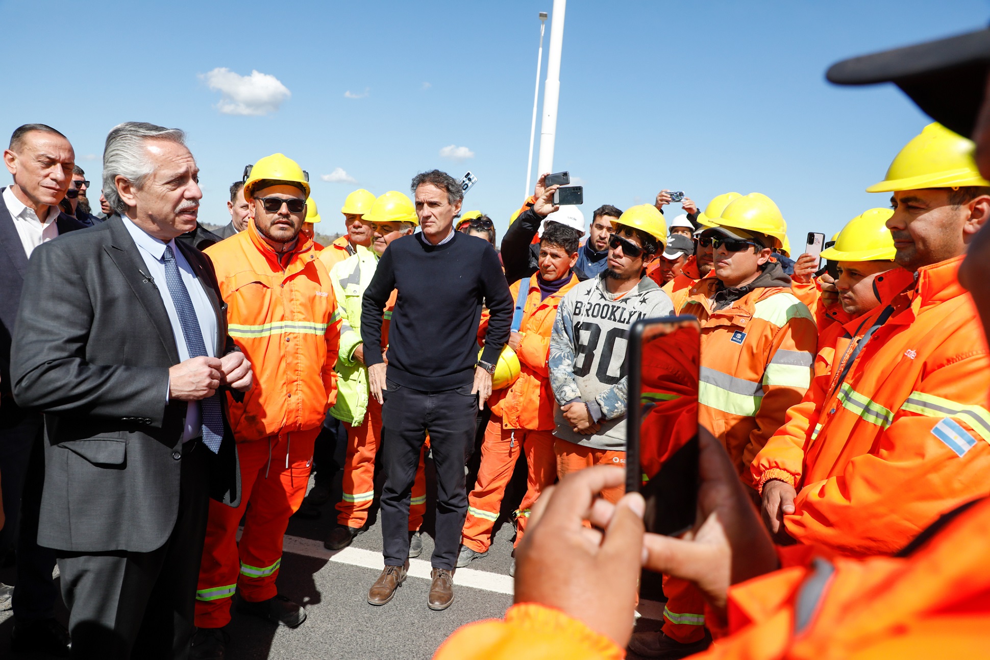 Alberto Fernández: “Somos el gobierno que en 4 años más obra pública hizo en la Argentina”