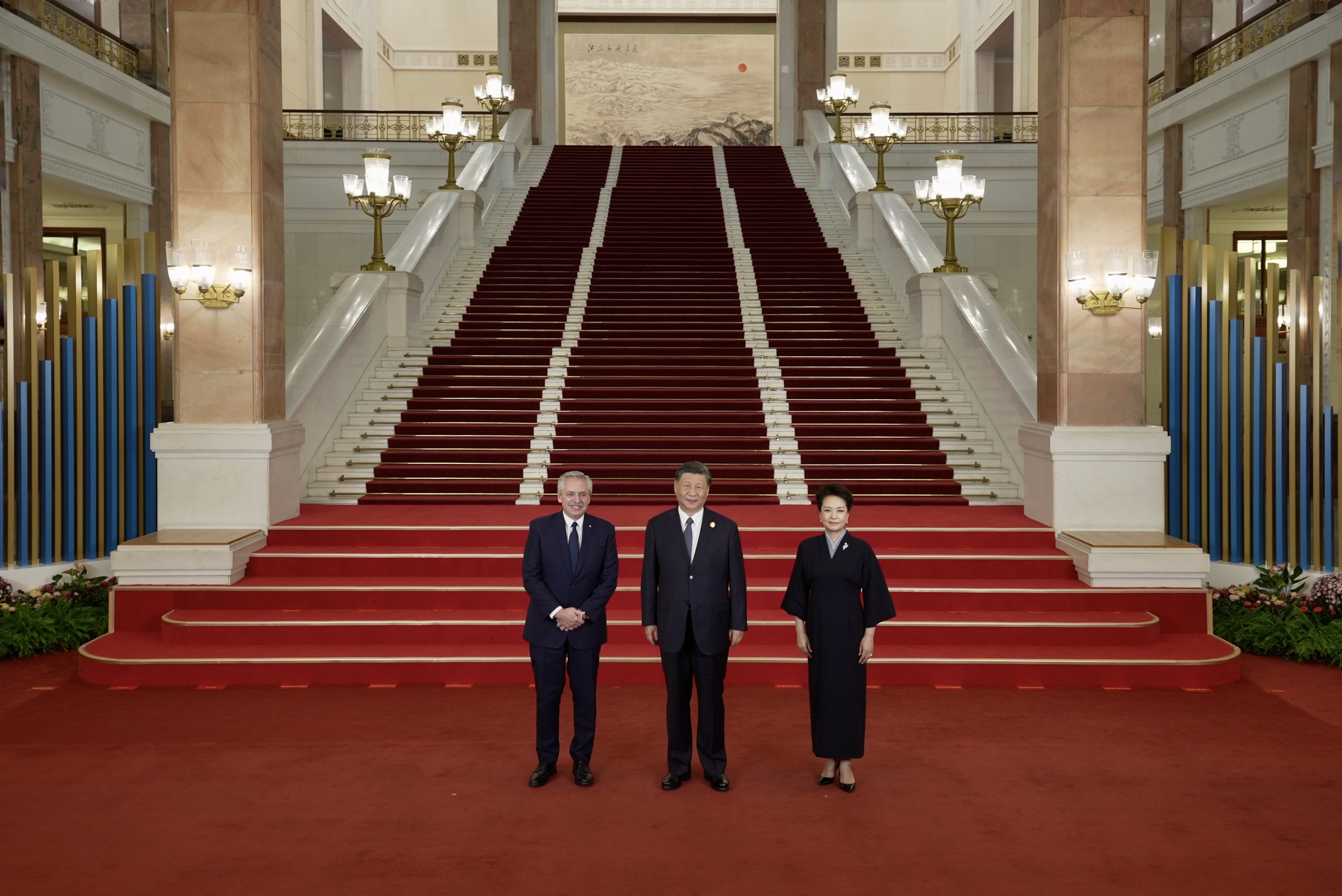 El presidente participó de la bienvenida del III Foro de la Franja y Ruta para la Cooperación Internacional