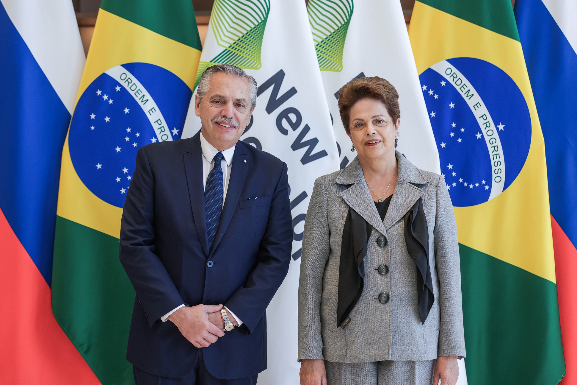 El presidente se reunió con Dilma Rousseff para oficializar la integración de Argentina al Nuevo Banco de Desarrollo de los BRICS