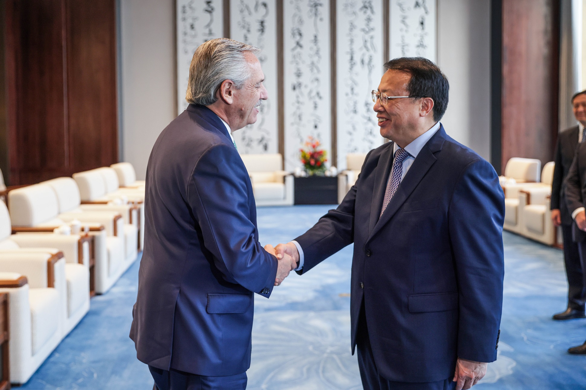 El presidente se reunió con el Alcalde de la ciudad de Shanghái