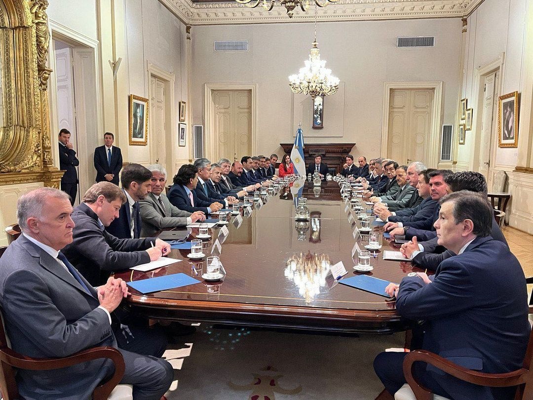 Primera reunión del Presidente Javier Milei con todos los gobernadores del país