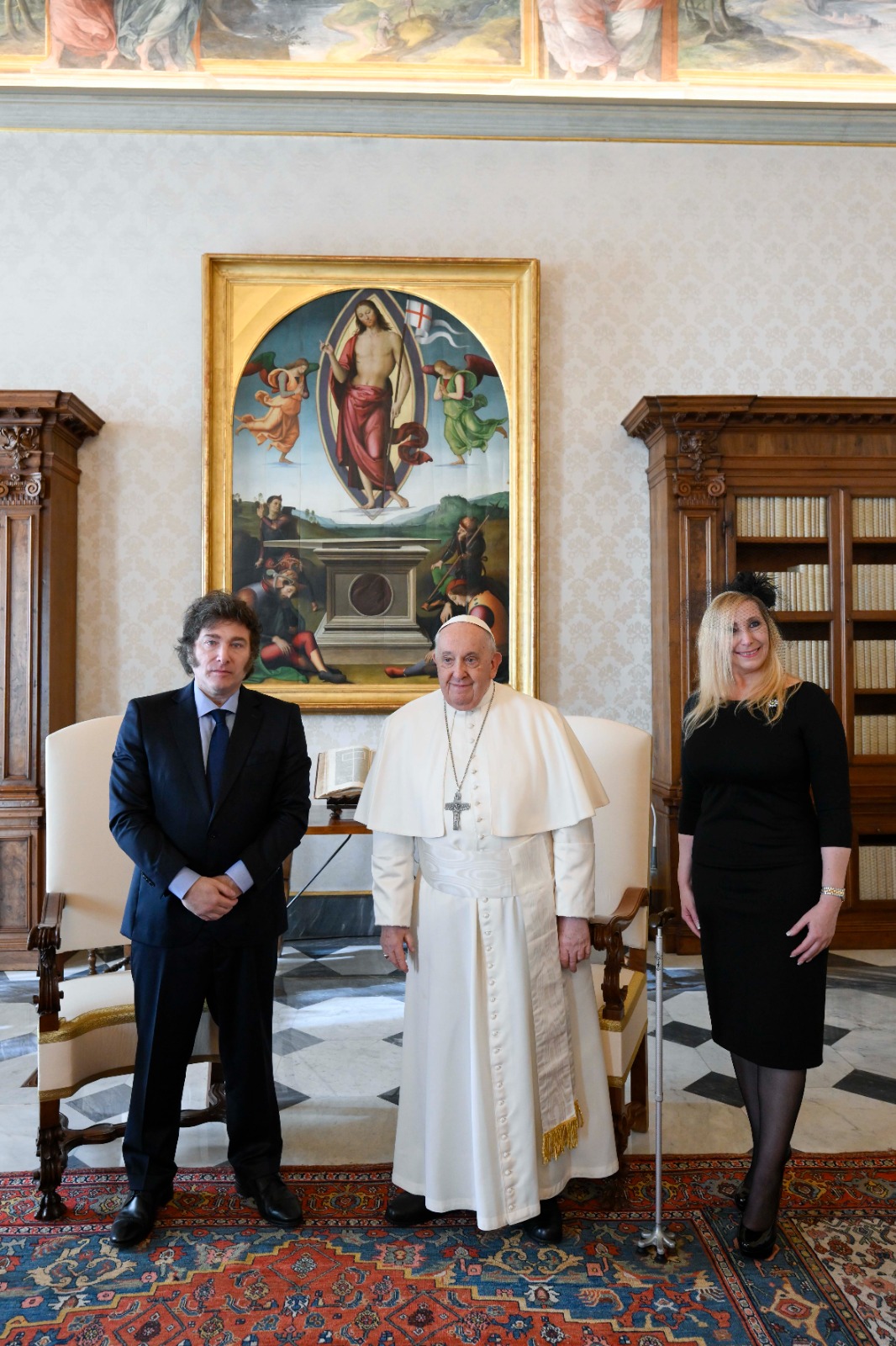 El Presidente Milei mantuvo una reunión con el Papa Francisco