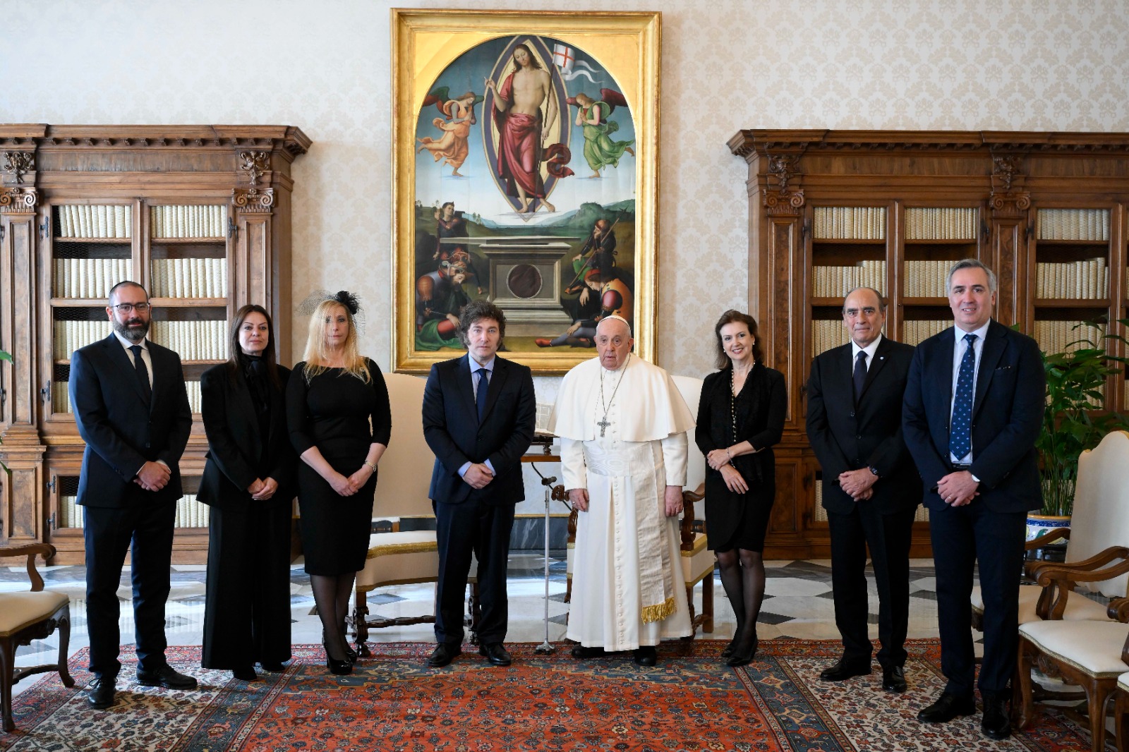 El Presidente Milei mantuvo una reunión con el Papa Francisco