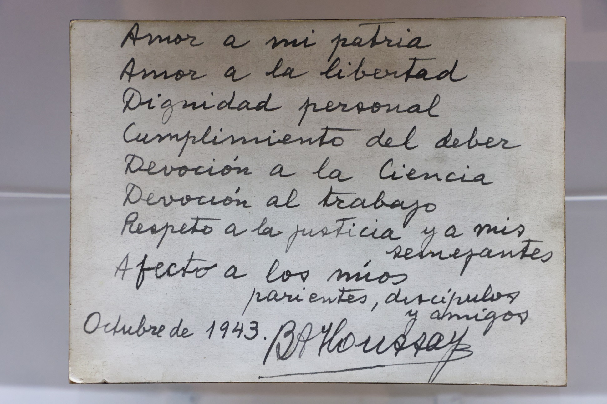 Día Mundial de la Ciencia y la Tecnología: Homenaje al nacimiento del Dr. Bernardo Houssay