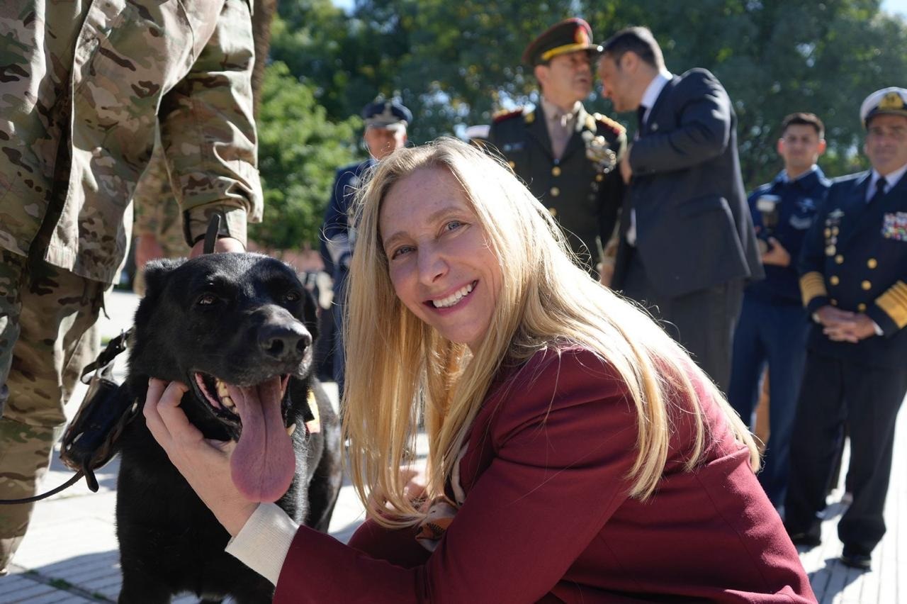 Homenaje a la agrupación “Perros de Guerra en Malvinas”
