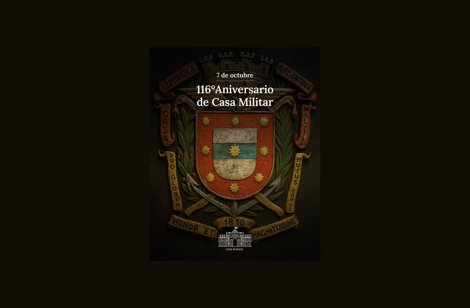 Se cumplen 116 años de Casa Militar