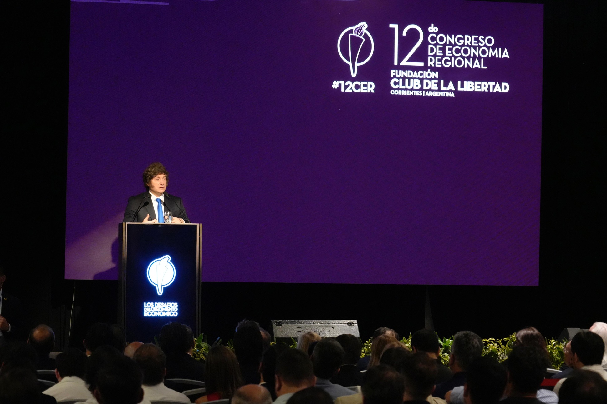 Discurso del Presidente Javier Milei en el 12º Congreso de Economía Regional del Club de la Libertad en Corrientes