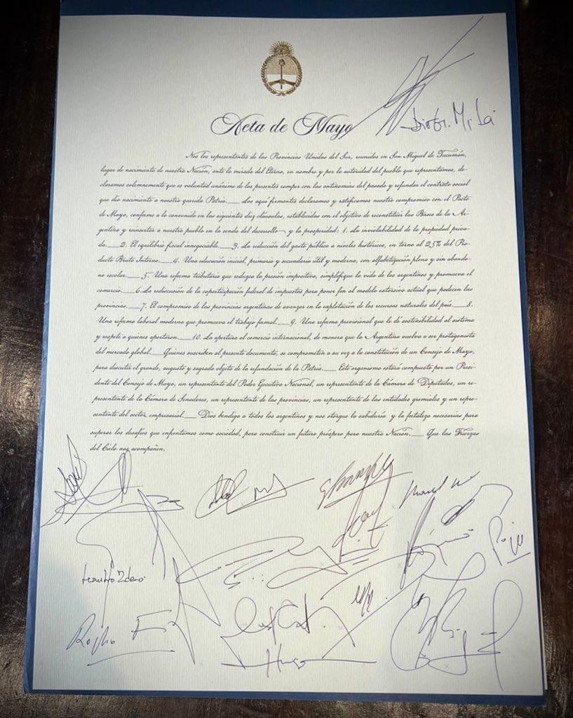 Two years after the signing of the May Pact