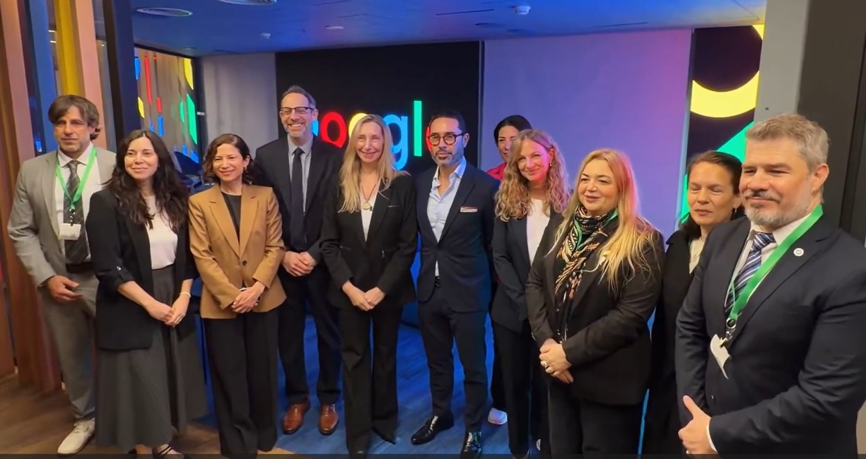 La Secretaria General, Karina Milei, se reunió con autoridades de Google