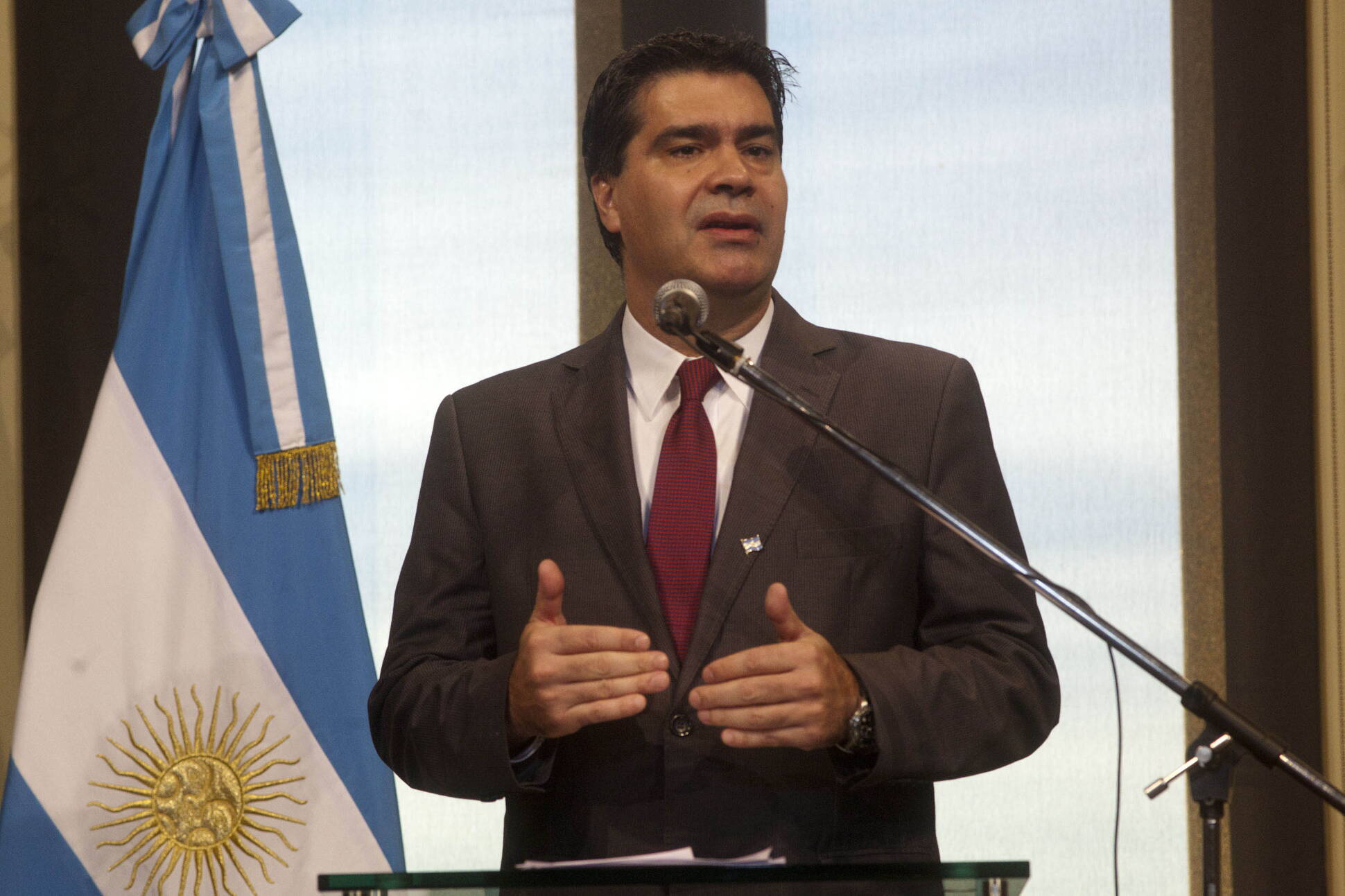 "Argentina cumple rigurosamente sus obligaciones", afirmó el jefe de