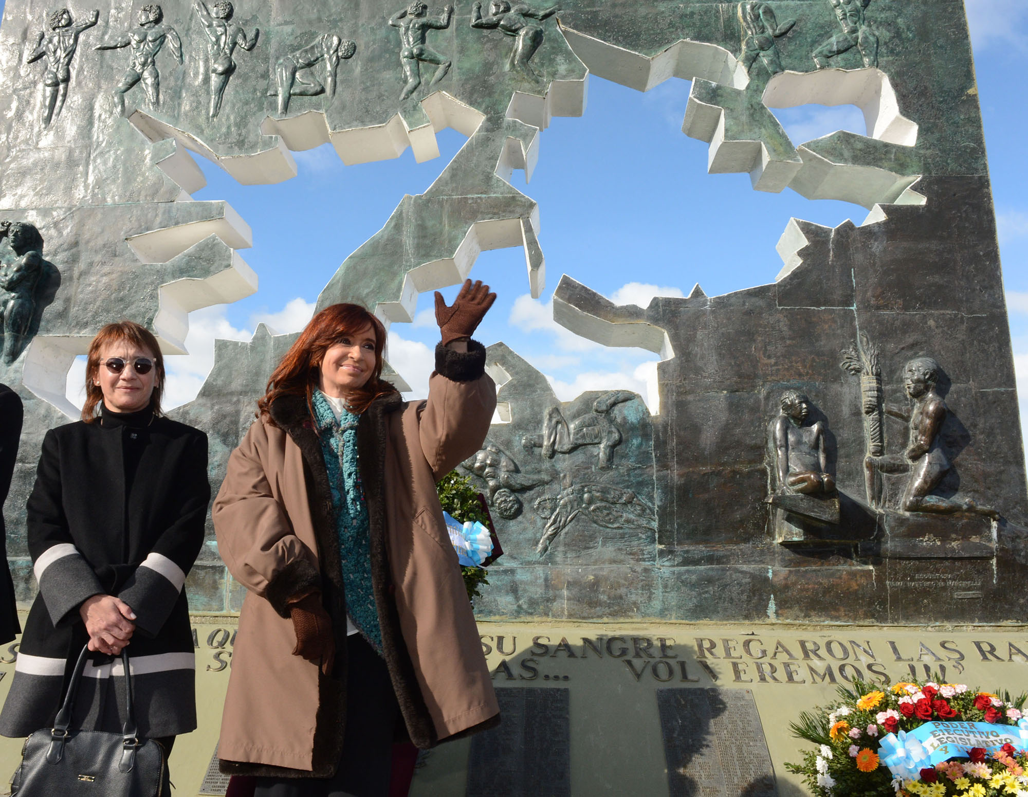 “No tengan la menor duda que las Malvinas vamos a verlas nuevamente formar parte de nuestro territor