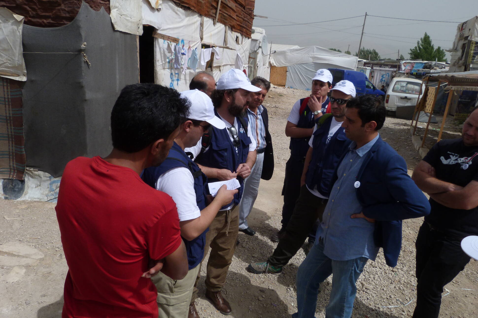 Cascos Blancos argentinos cumplen misión humanitaria en el Líbano
