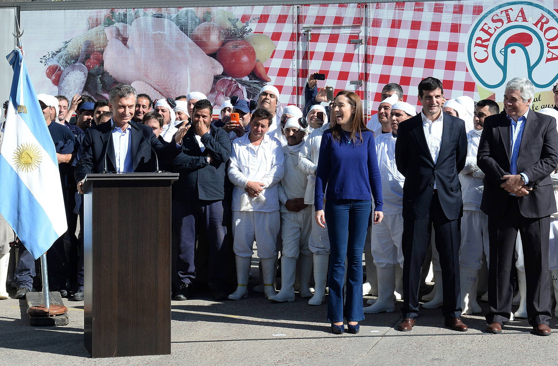 Mauricio Macri: Que Cresta Roja esté funcionando tiene que ver con esta nueva etapa de la Argentina