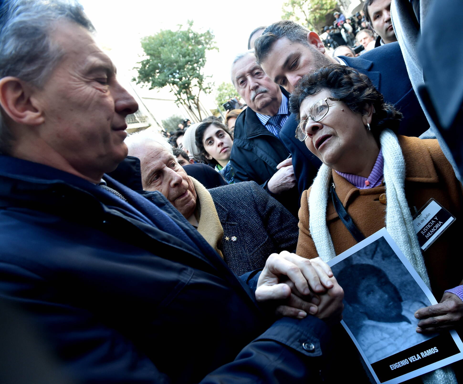 El presidente Macri participó del acto por el aniversario del atentado a la AMIA
