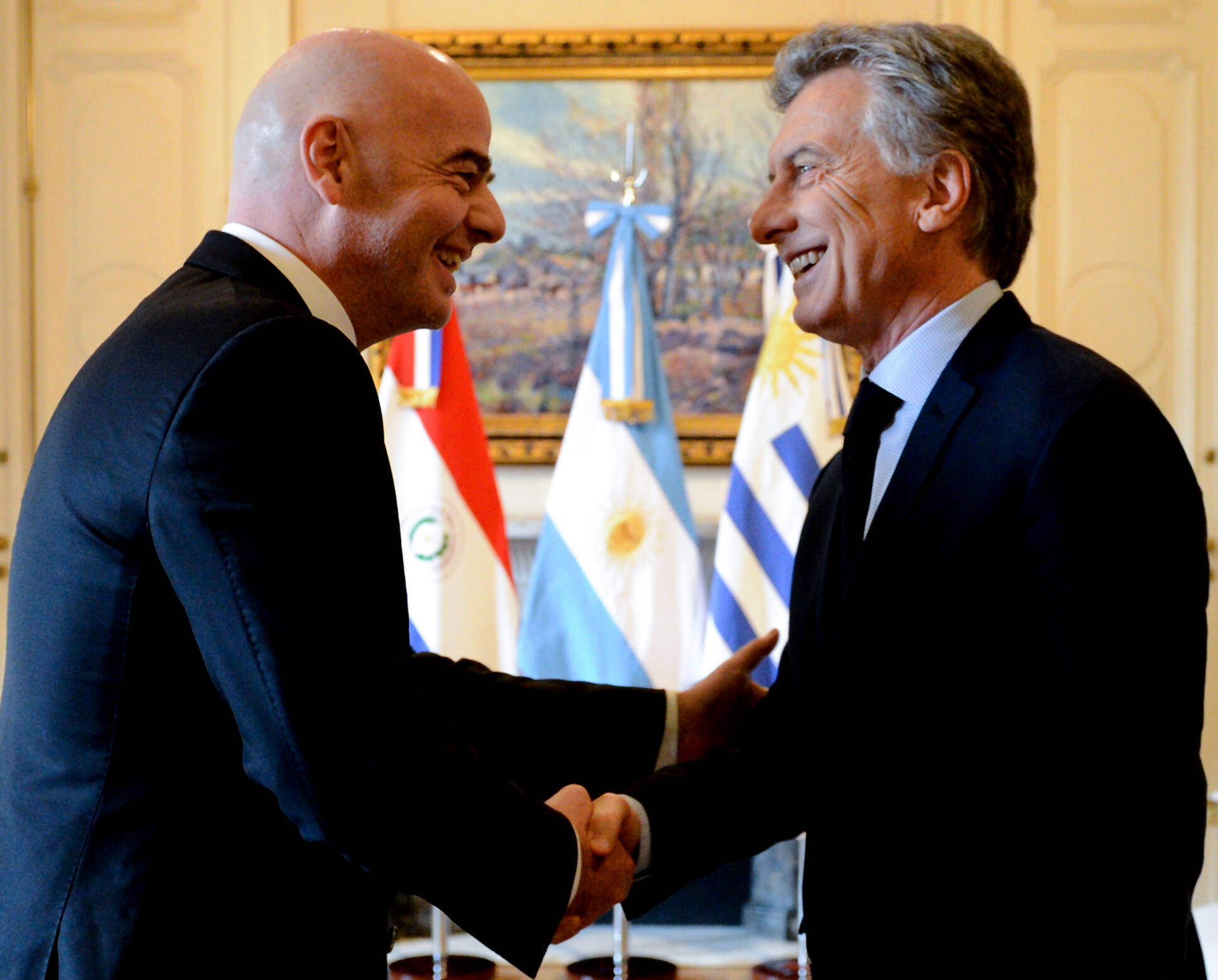 La Argentina, Uruguay y Paraguay lanzan candidatura conjunta para el Mundial 2030