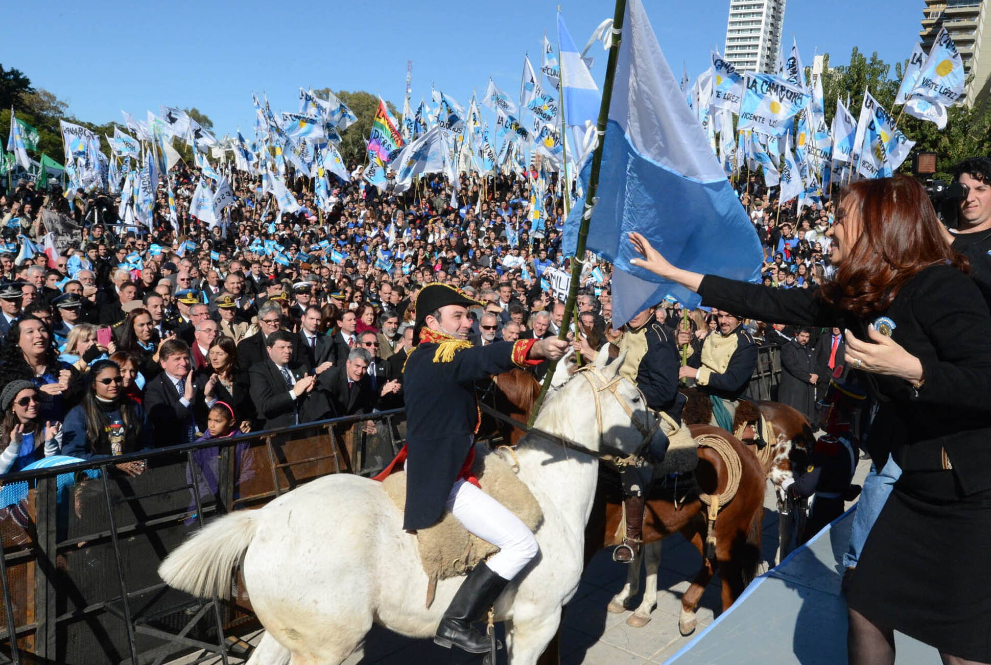 “La voluntad popular está por encima de cualquier poder”, remarcó la Presidenta en Rosario