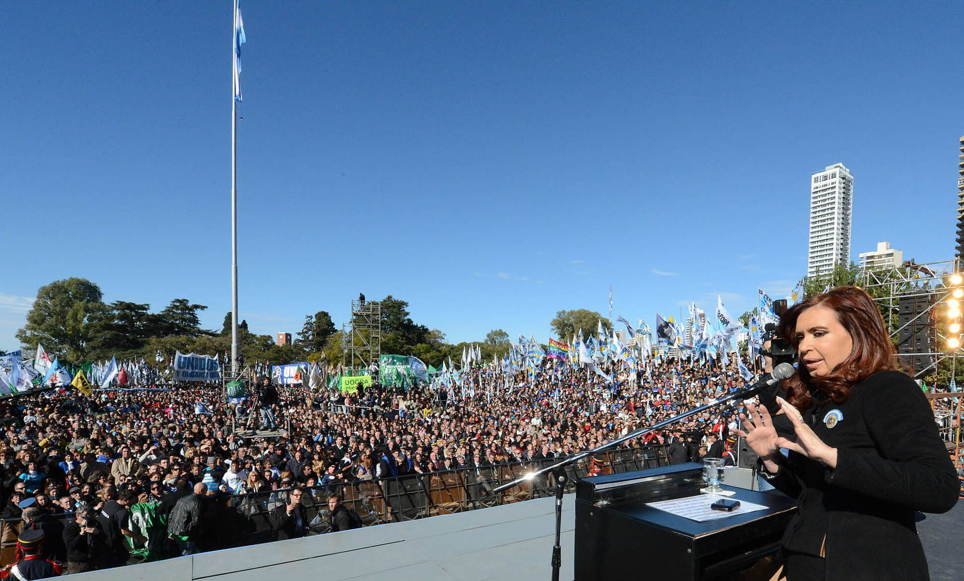 “La voluntad popular está por encima de cualquier poder”, remarcó la Presidenta en Rosario