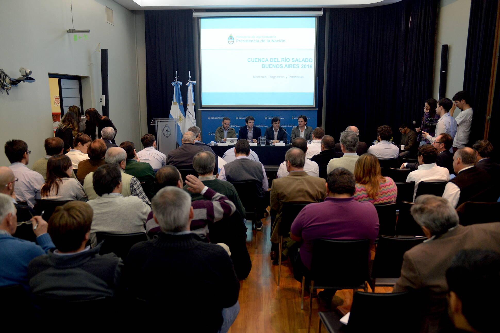 Agroindustria junto a municipios de la Cuenca del Salado analizó acciones para prevenir inundaciones