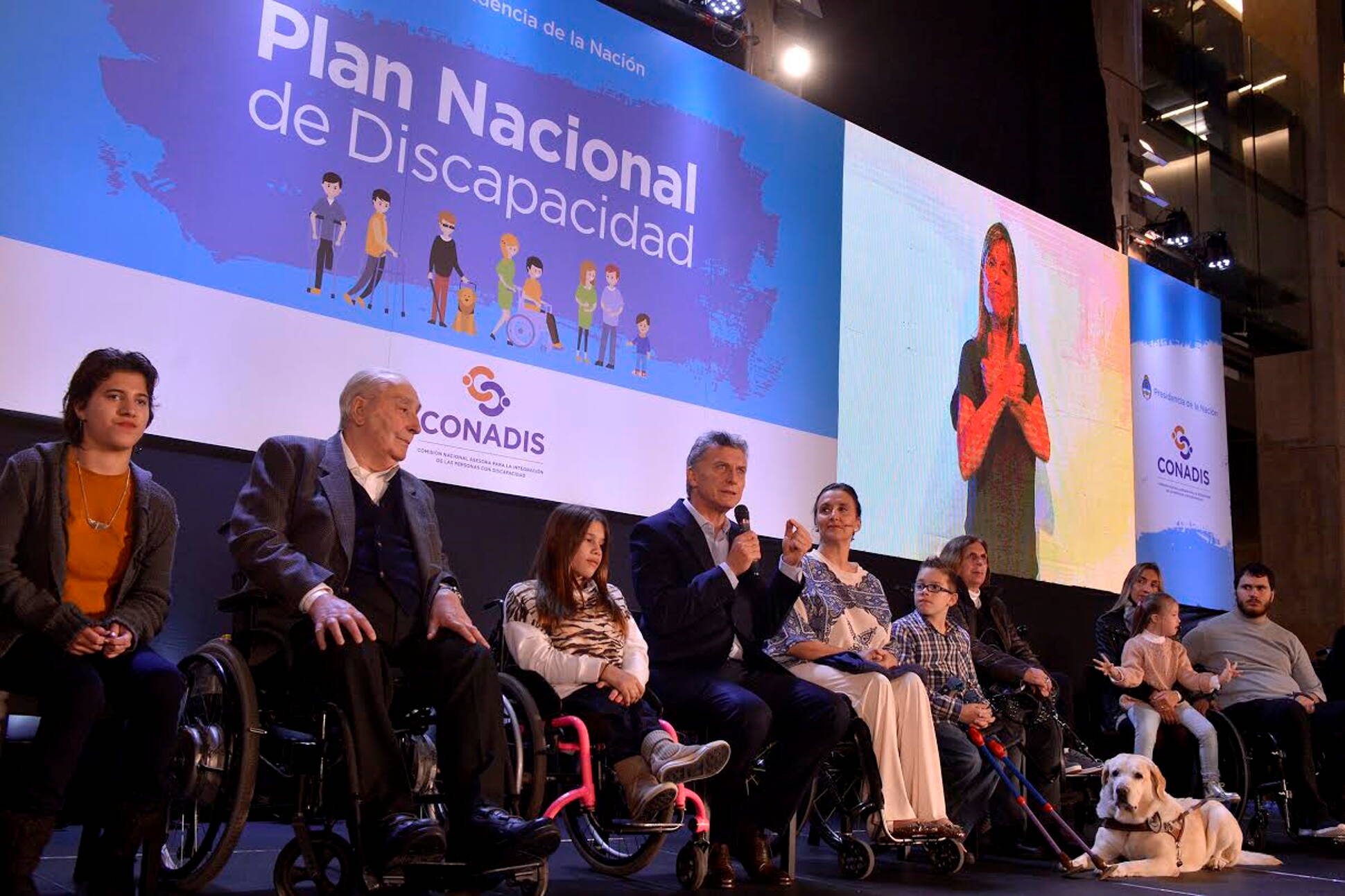 El presidente Macri presentó el Plan Nacional de Discapacidad