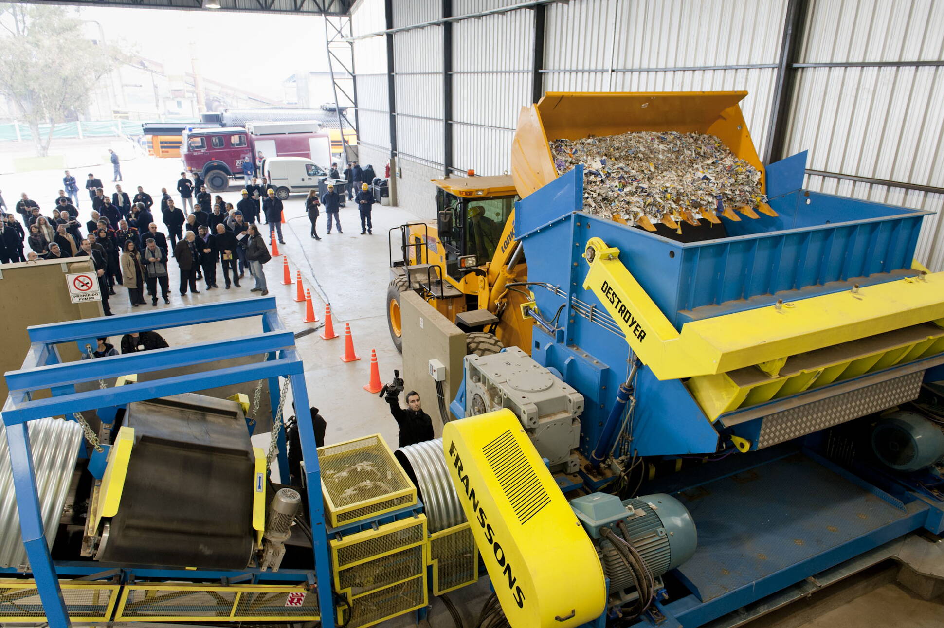 Se inauguró la primera planta de producción de combustible sólido recuperado del país