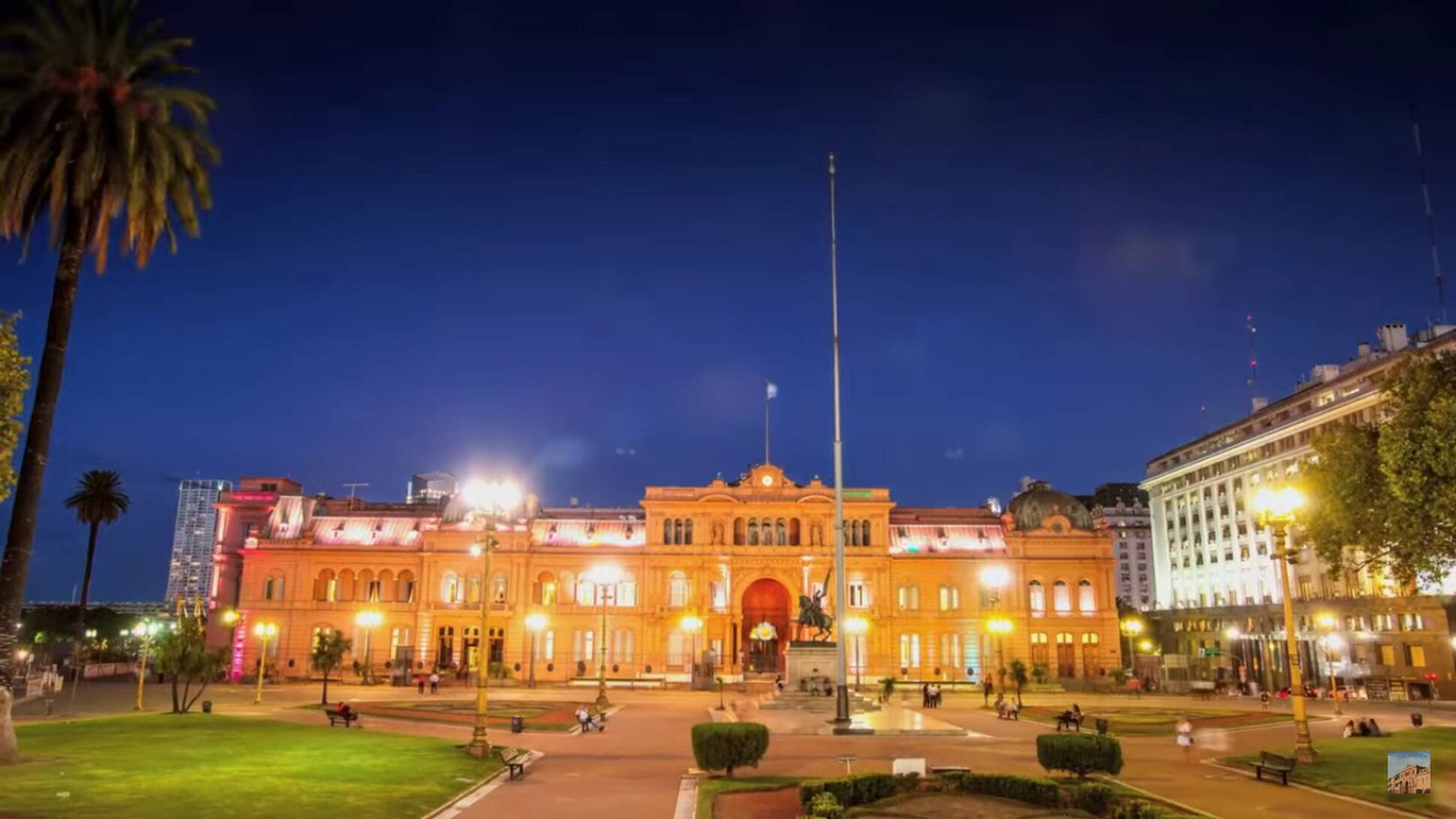 Mirá cómo pasa un día en Casa Rosada en solo 33 segundos