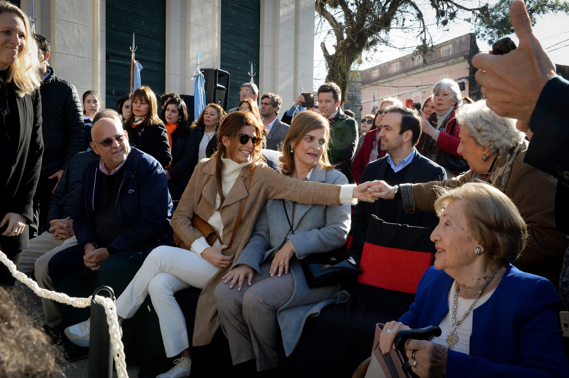 Juliana Awada participó del acto por el 150 aniversario del Colegio General San Martín de Corrientes