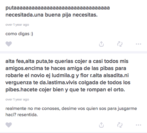 Capturas reales de Ask.fm