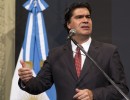 Conferencia de prensa del jefe de Gabinete, en Casa Rosada