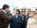El Jefe de Gabinete, el gobernador Scioli y el director de Anses recorren viviendas de PROCREAR