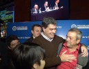 El Jefe de Gabinete felicita a beneficiario de PROCREAR