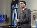 Declaraciones del jefe de Gabinete, en Casa Rosada.