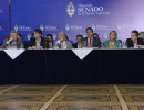El jefe de Gabinete expuso en el Senado sobre el proyecto de ley Argentina Digital.