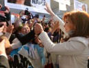 La Presidenta inaugura terminal de ómnibus de Las Heras