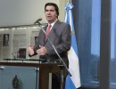 Declaraciones del jefe de Gabinete, en Casa Rosada. 