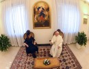 La Presidenta y el papa Francisco en el Vaticano
