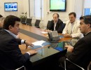 El Jefe de Gabinete con el intendente de La Matanza y autoridades de AABE