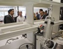 El Jefe de Gabinete y los ministros Manzur y Barañao en el Centro Max Planck de Rosario