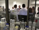 Capitanich, Barañao, Manzur y Urribarri recorren el laboratorio