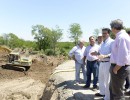 Capitanich, Bossio y el intendente Durañona en San Antonio de Areco