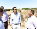Capitanich, Bossio y el intendente Durañona en San Antonio de Areco
