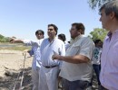 Capitanich, Bossio y el intendente Durañona en San Antonio de Areco