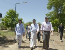 Capitanich, Bossio y el intendente Durañona en San Antonio de Areco
