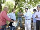 Capitanich, Bossio y el intendente Durañona en San Antonio de Areco