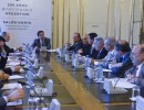 Capitanich con empresarios en Casa de Gobierno