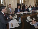 Capitanich con representantes de la cadena del valor del limón en Casa de Gobierno